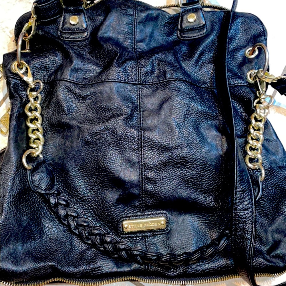 Leather Steve Madden purse
